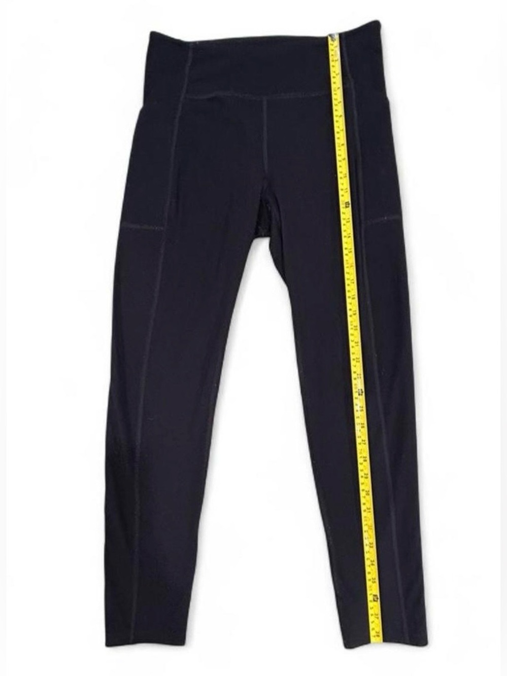 Girlfriend Collective Black High Rise Pocket Leggings XL.